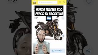 PRECIO HONDA TWISTER 300 ARGENTINA #honda #hondatwister #twister #cb300 #cb300f #hondacb300f