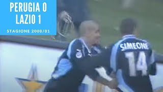 18 febbraio 2001: Perugia Lazio 0 1