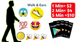 Walk and Earn $200 Google Play Gift Card Free | Free google play gift card