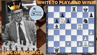 One of the greatest queen👑 sacrifice in the history of chess♟!!!🔥VASILY SMYSLOV🔥