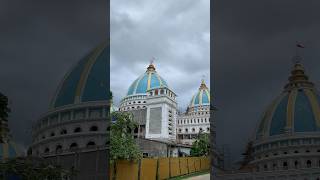 Mayapur temple visit during road trip #shorts #minivlog #roadtrip #theriderwithstetho