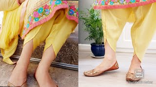 tulip salwar cutting and stitching easy and simple