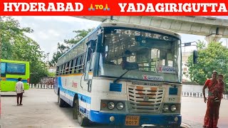 Hyderabad To Yadagirigutta New Brand Express Bus Journey 🚌🚌