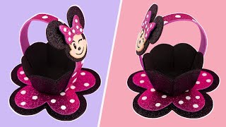 How to make a Mickey Mouse souvenir 💡 Cup with foam sheet 🎀Birthday gift at home