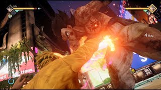 JUMP FORCE - GOGETA SSGSS Blue Character GamePlay Mod