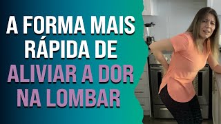 Mulher, essa é a forma mais rápida para você aliviar a dor na sua lombar | Pilates em Casa