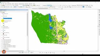 Clip and combine buildup area to landcover class