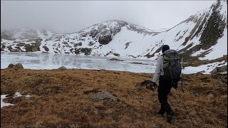 GEAR loadout - mini winter thru hike - Cairngorms