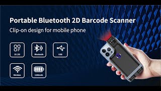 OT2502DC The latest high-performance clip-on barcode scanning