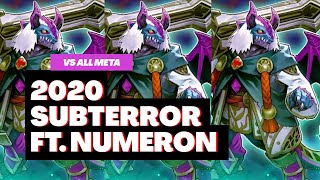 ⭕️SUBTERROR FT. NUMERON DECK 2020 VS ALL META INSANE COMBO !📈DECK LIST| (DRAGON/DARK/yugioh/遊戯王)