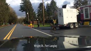 Garage Sale Mystery TV Movie Filming in Fort Langley, BC