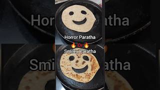 Smiley Paratha 😃. #rajasthan #desi #food