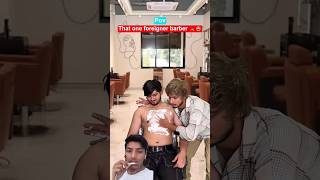 barber ka style🤣🤣🤔 #shorts #viral #trending #ytshorts #chimkandi #shortvideo #funnyshorts #cuttings