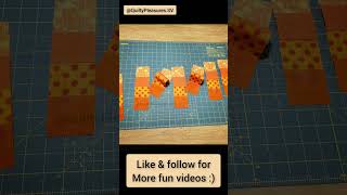 How a Quilt Block is Born (stop motion)