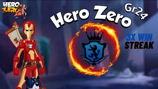 Hero Zero Gr24 / 3x Con Streak - Best Team/ Ep50