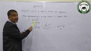 Physics (Class 12 Science)Magnetic effect of Current and Magnetism (Part 2) by Sri Ajoy Thapa