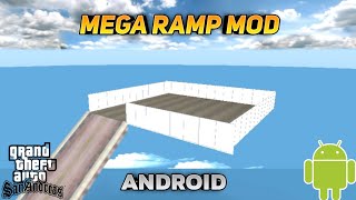 Gta Sa Mega Ramp Mod | Mega Ramp Gta Sa Android | How To Install Mega Ramp Mod In Gta Sa Android