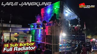 LARE JANGKUNG  Full radiator Mengamuk digaris finis