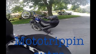 Mototrippin Outro (looping out a wheelie)