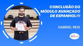 Gabriel Reis | Conclusão do Curso de Espanhol | English You