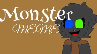 Monster MEME/ piggy (flipaclip)