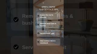 #SpringHomeMaintenance #MaintenanceTips #HomeownersTips