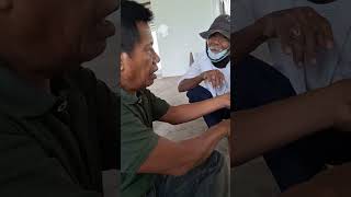 Tangan Kiri Mbah JENGGOT yang suka Senot², diterapi oleh Pak SAIDIN