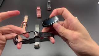 Como encaixar e retirar Pulseiras de metal Milanese (cores) para Miband 4 e Miband 5 - Dicas