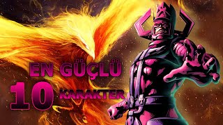 MARVEL EVRENİNİN EN GÜÇLÜ 10 KARAKTERİ