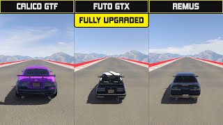 Karin Calico GTF Vs Annis Remus Vs Karin Futo GTX - Speed Test - GTA 5 Online