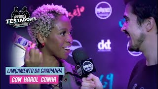 Testadores de Camisinhas - Lançamento da campanha com Karol Conka