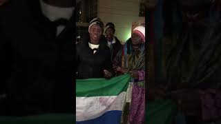 Sierra Leone Refugees against Deportation in Munich, October 2021, Camp Hofmannstraße - Video 3