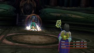 Final Fantasy X HD remaster - testing doublecast on Seymour glitch