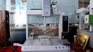 DH 500 newly upgrated soldering robot 4 axis