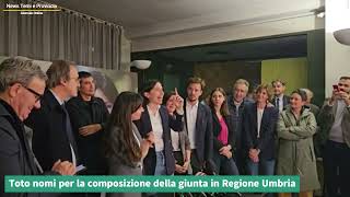 Toto nomi per la composizione della giunta in Regione Umbria