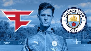 MANCHESTER CITY & FAZE COLLABORATION! (Youtube X Football)