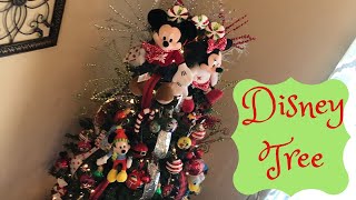 Decorating A Disney Christmas Tree| Vlogmas Day 2