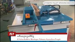 Automatic Pallet Grooving Machine