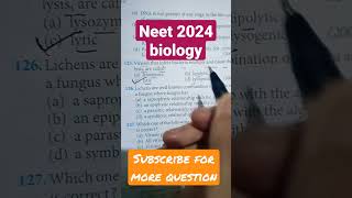 Neet biology 👨‍🔬.🎯neet 2024.NEET AIIMS 👨‍🎓#short #youtube short #shorts feed