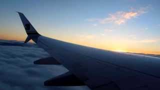 Alaska Airlines Boeing 737-990ER [N453AS] pushback and take off from KSEA