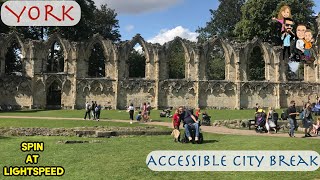 Accessible Overnight City break to York - Including National Railway Museum and Yorkshire Museum