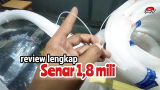 Review Lengkap Senar 1,8mili berat 1 kg