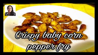 Restaurant style Crispy baby corn snacks |Corn Recipes | சோள பிஞ்சு வறுவல்