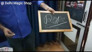 Appear magic rope slate #ropemagic #magicshop