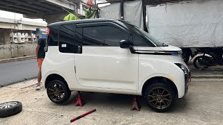 Wuling Air ev Ganti Velg HSR ring 14 #wulingindonesia