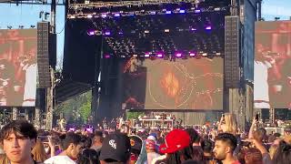 Polo G "GANG GANG" Live @lyricalemonade Summer Smash Chicago 2022