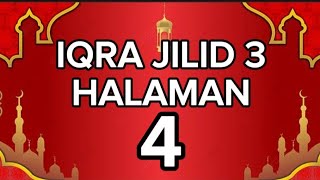 NGAJI ONLINE IQRO ONLINE | CARA MUDAH CEPAT LANCAR BISA NGAJI BACA QURAN ONLINE | IQRO 3 HALAMAN 4