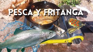 PESCA Y COCINA en Chile,  Truchas Arcoíris // Región del Maule. (Cordillera)