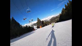 Gopro hero 7 esquiando//Font Romeu|Paul Ribeill