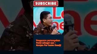 Pengacara Iptu Rudiana pertanyakan Susno sebagai apa..??